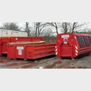 Affaldscontainer til brokker/belgningssten/beton - BEN